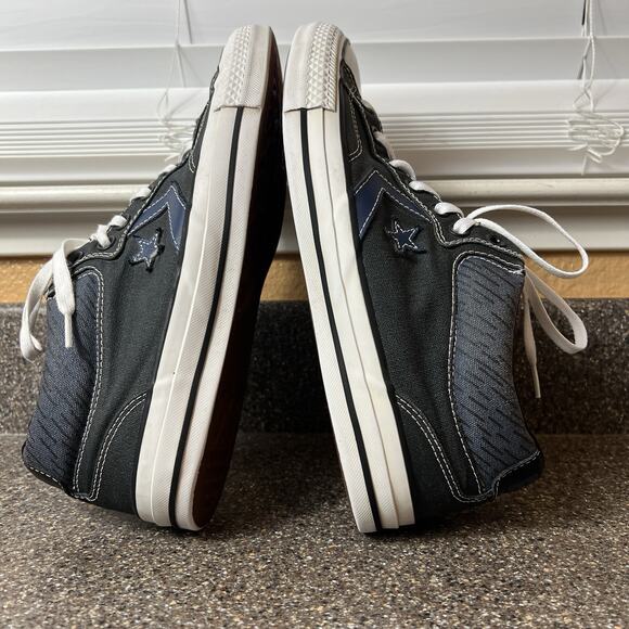 Converse CONS All Star Chuck Taylor Mens 9.5 Shoes Gray Blue Lace Up Sneaker Low - Picture 5 of 11